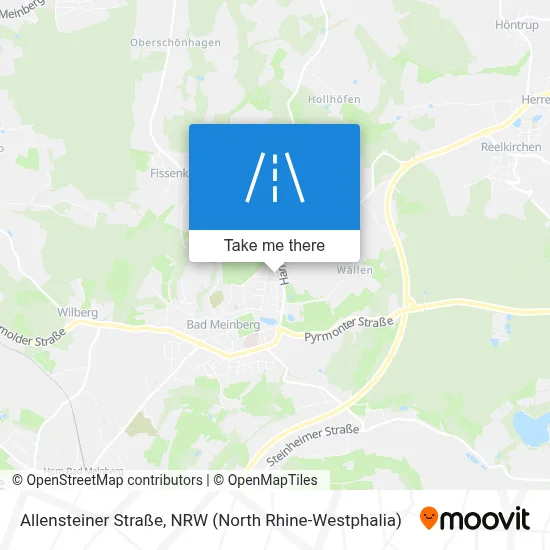 Allensteiner Straße map