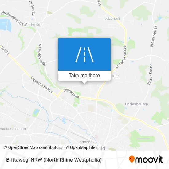 Карта Brittaweg