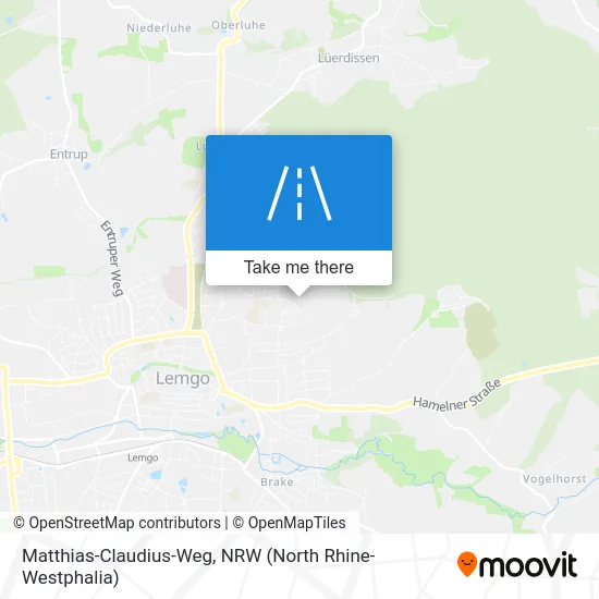 Карта Matthias-Claudius-Weg