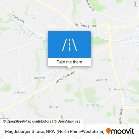 Карта Magdeburger Straße