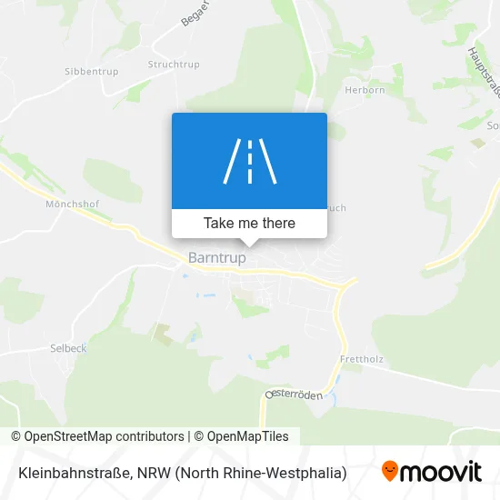 Kleinbahnstraße map