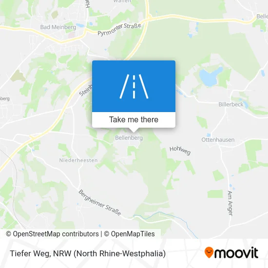 Карта Tiefer Weg