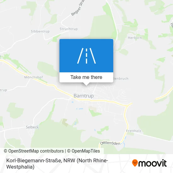 Карта Korl-Biegemann-Straße