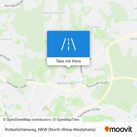 Карта Rotkehlchenweg