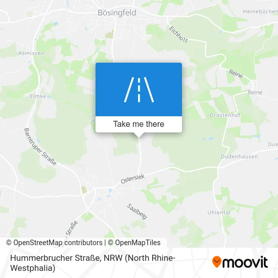 Карта Hummerbrucher Straße