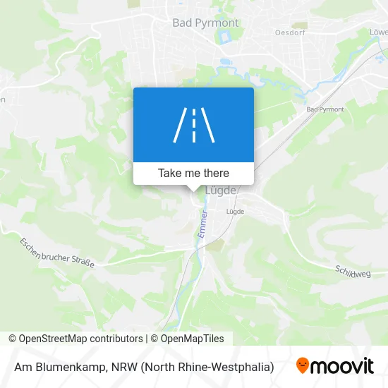 Карта Am Blumenkamp