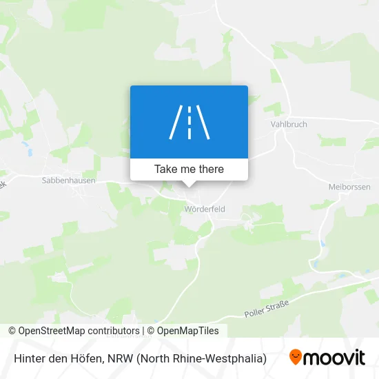 Карта Hinter den Höfen