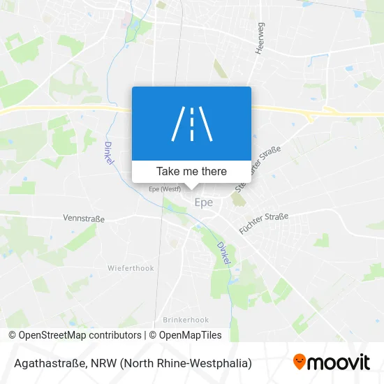 Карта Agathastraße