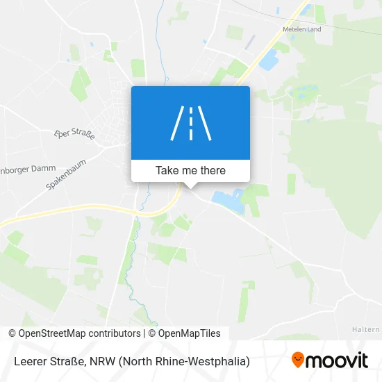 Карта Leerer Straße