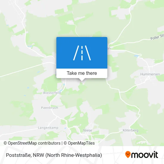Карта Poststraße
