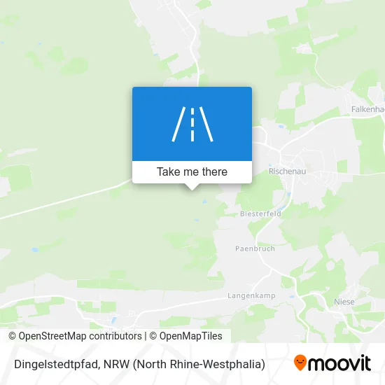 Карта Dingelstedtpfad