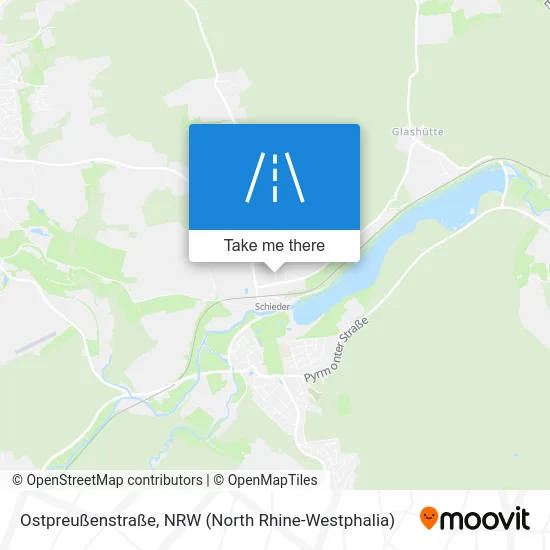 Карта Ostpreußenstraße