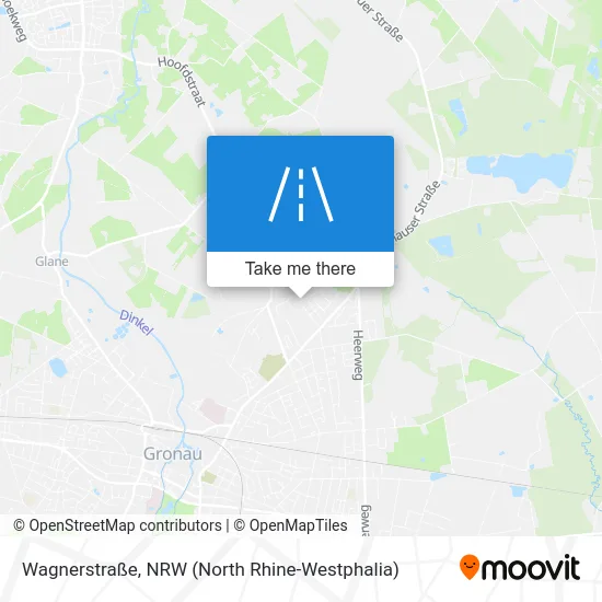 Карта Wagnerstraße
