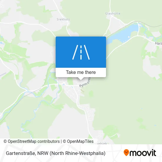 Карта Gartenstraße