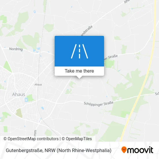 Карта Gutenbergstraße