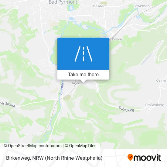 Birkenweg map