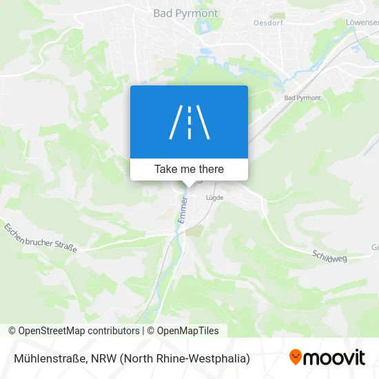 Карта Mühlenstraße