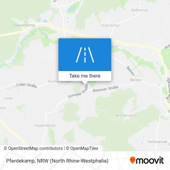 Карта Pferdekamp