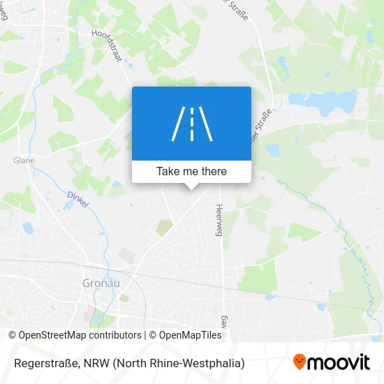 Карта Regerstraße