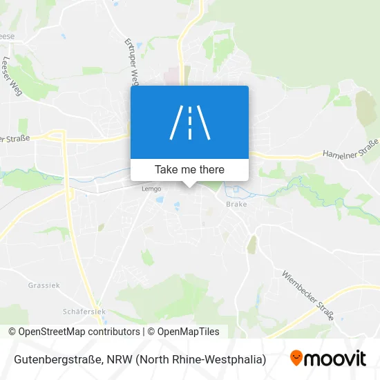 Карта Gutenbergstraße