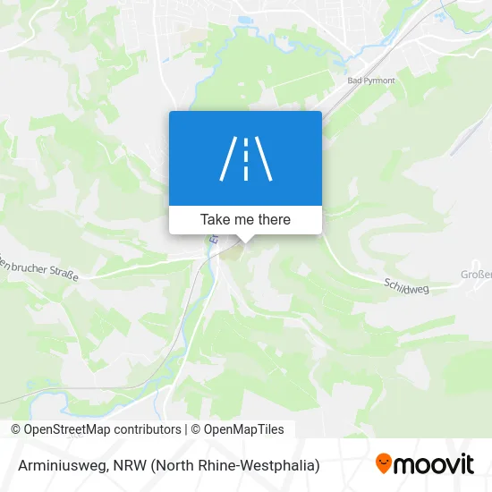 Arminiusweg map