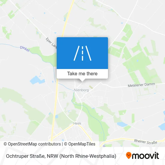 Карта Ochtruper Straße