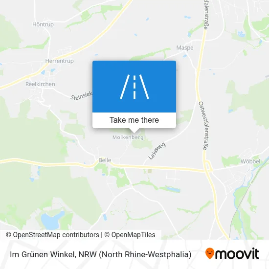Im Grünen Winkel map