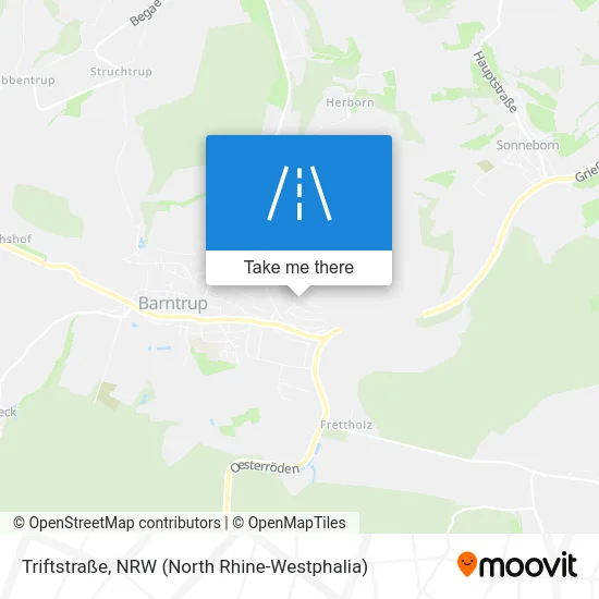 Карта Triftstraße