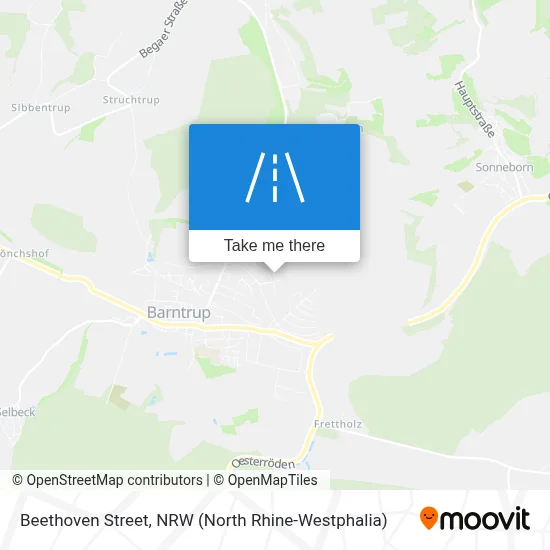 Beethovenstraße map