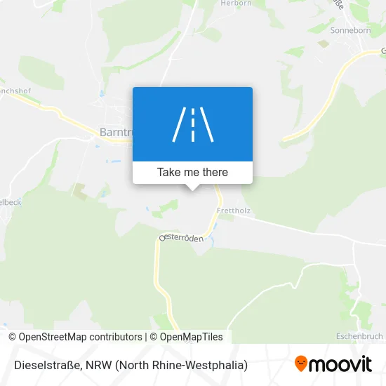 Карта Dieselstraße