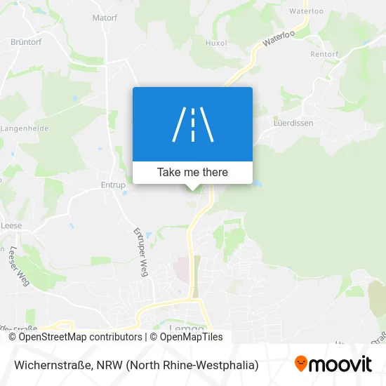 Карта Wichernstraße