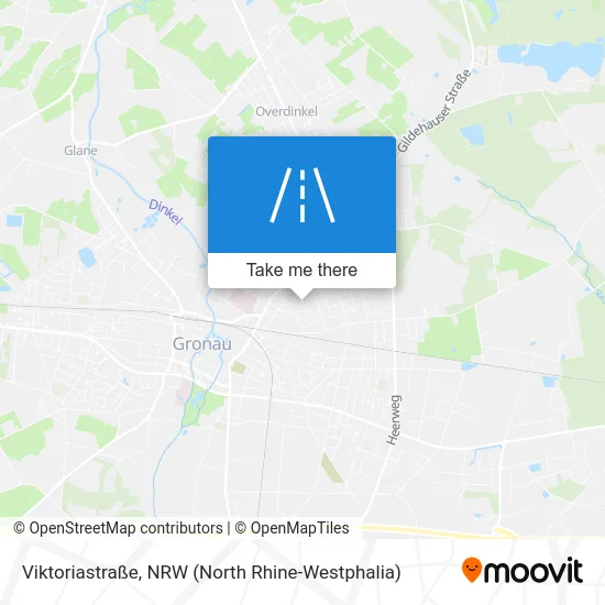 Карта Viktoriastraße