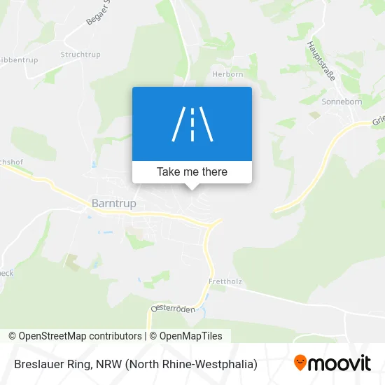 Карта Breslauer Ring