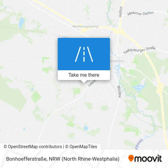 Карта Bonhoefferstraße