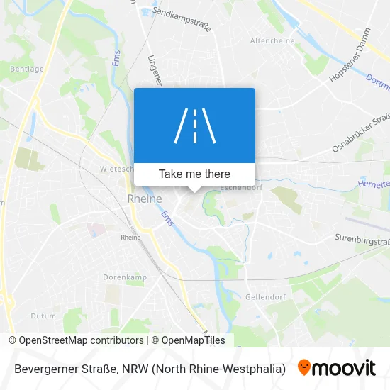 Карта Bevergerner Straße