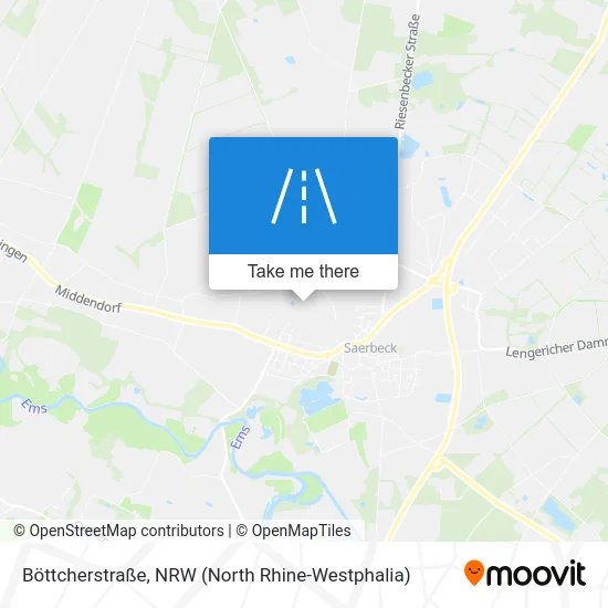 Карта Böttcherstraße