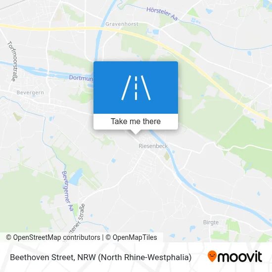 Beethovenstraße map