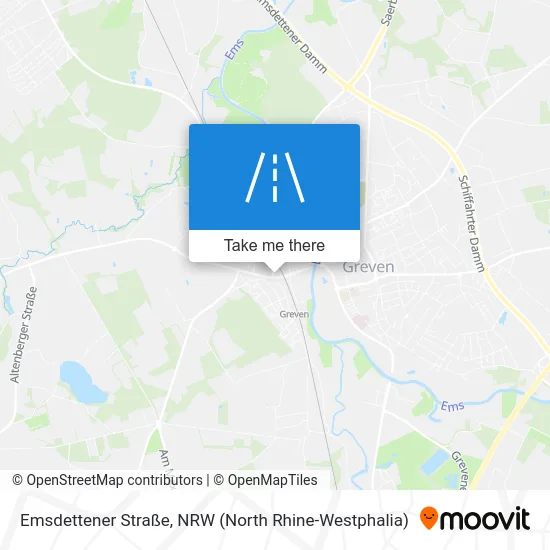 Карта Emsdettener Straße