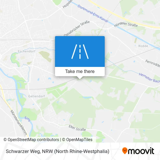 Карта Schwarzer Weg