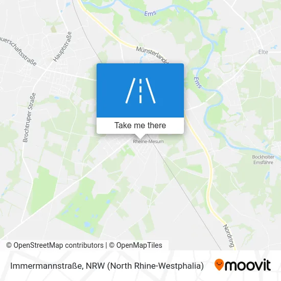 Карта Immermannstraße