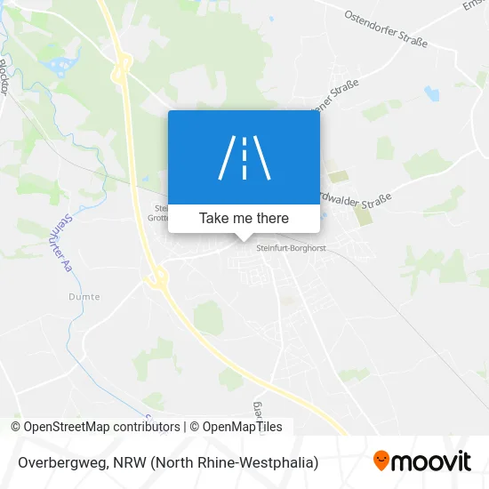 Карта Overbergweg