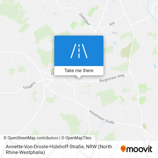 Карта Annette-Von-Droste-Hülshoff-Straße
