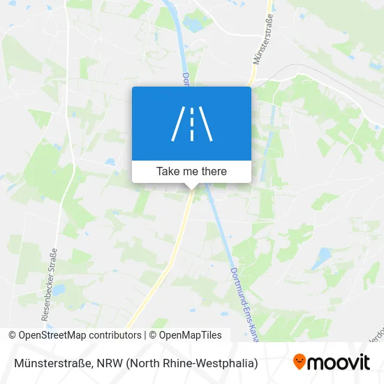 Карта Münsterstraße