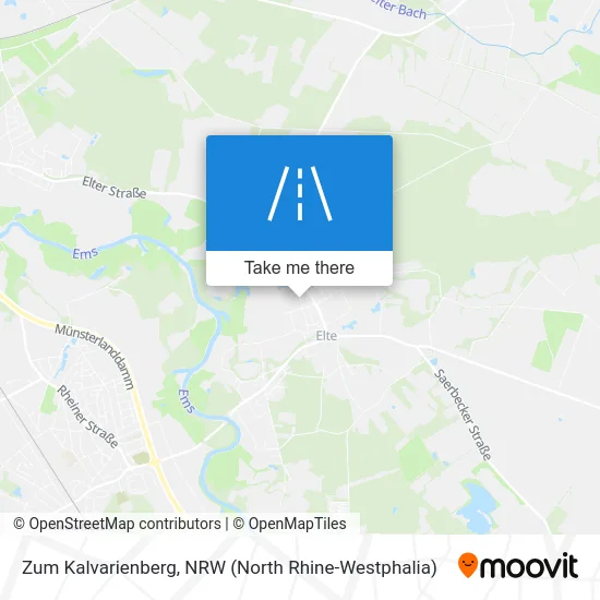 Карта Zum Kalvarienberg