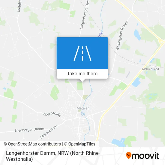 Карта Langenhorster Damm