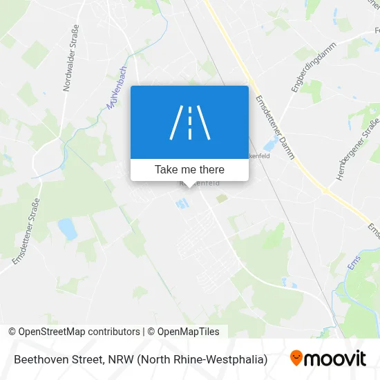 Beethovenstraße map