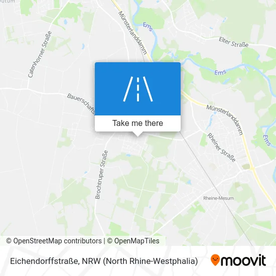Карта Eichendorffstraße
