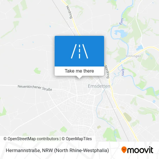 Карта Hermannstraße