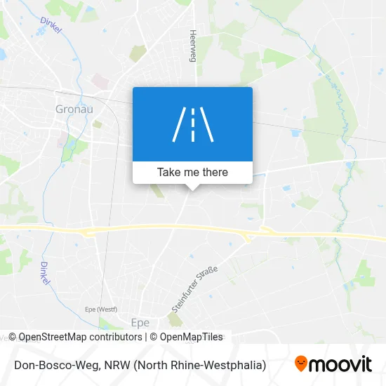 Don-Bosco-Weg map