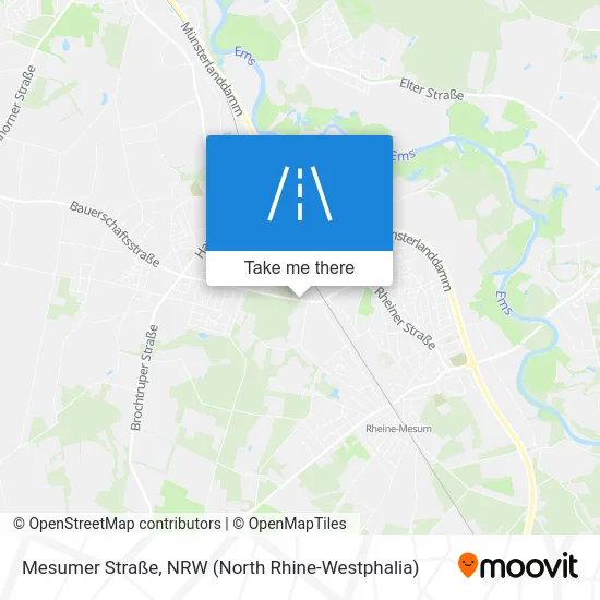 Карта Mesumer Straße